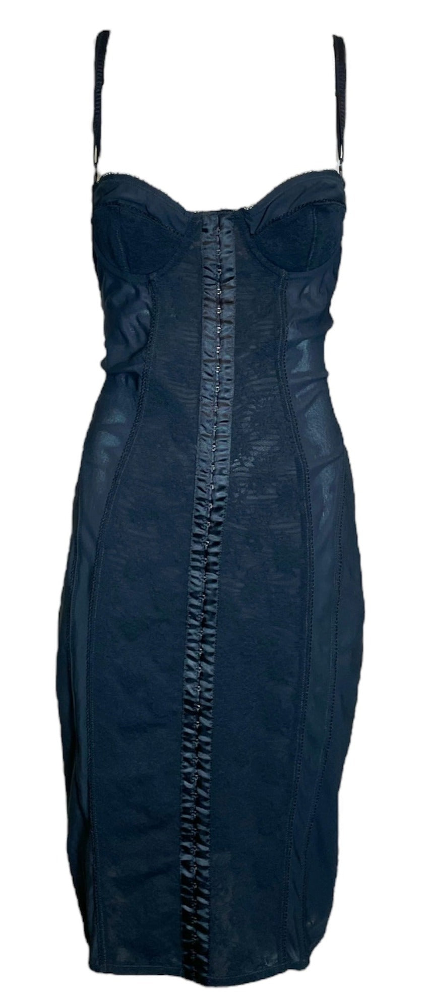 Dolce & Gabbana Y2K Black Mesh Lingerie Dress with Built In Bra – THE WAY WE WORE Dolce & Gabbana Y2K Black Mesh Lingerie Dress with Built In Bra – THE WAY WE WORE