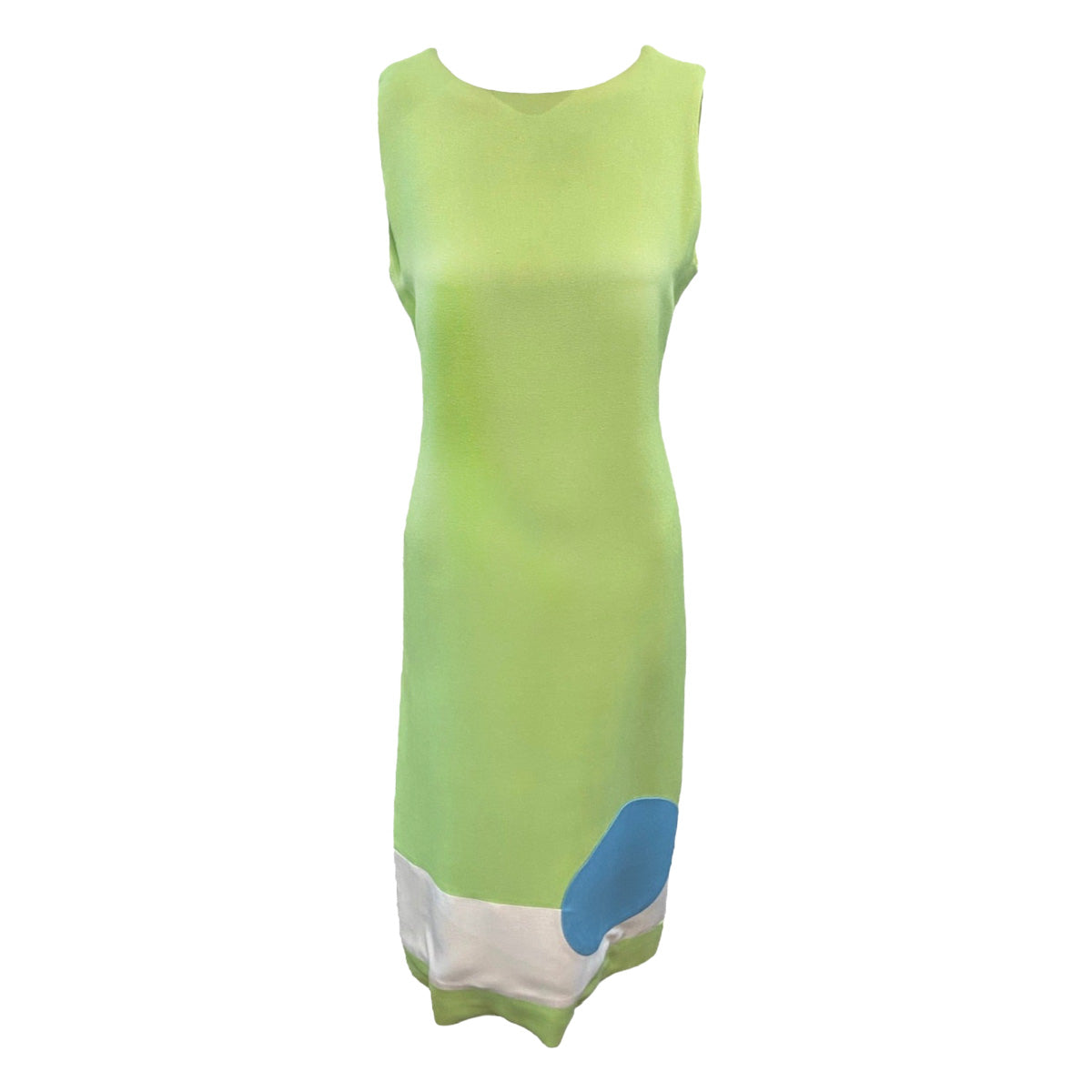 Pierre Cardin 1960s Mod Pastel Color Block Op Art Maxi Pierre Cardin 1960s Mod Pastel Color Block Op Art Maxi