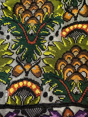 Hungarian 1970s Petit Point Blouse DETAIL 4 of 5