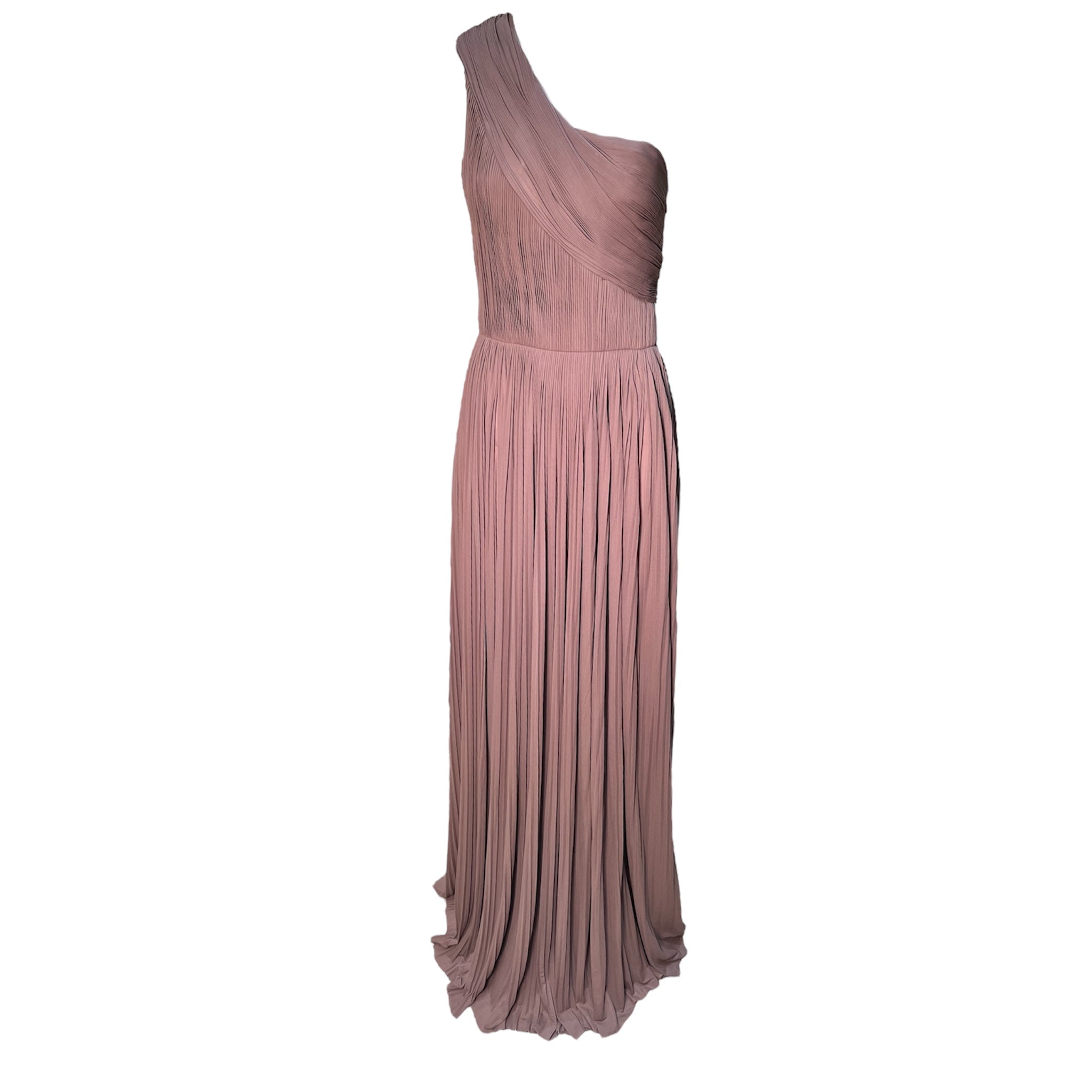 chloe pleated silk dress Chlo - Cutout Pleated Silk-chiffon Gown White