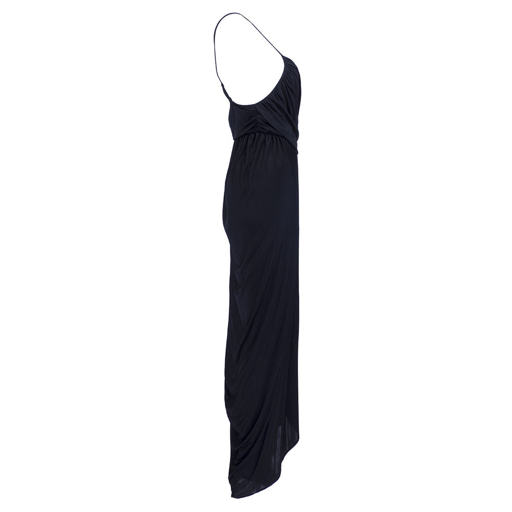 Black jersey outlet gown