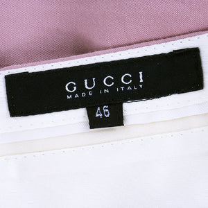 Vintage GUCCI 90s Blush Pink Shorts, label