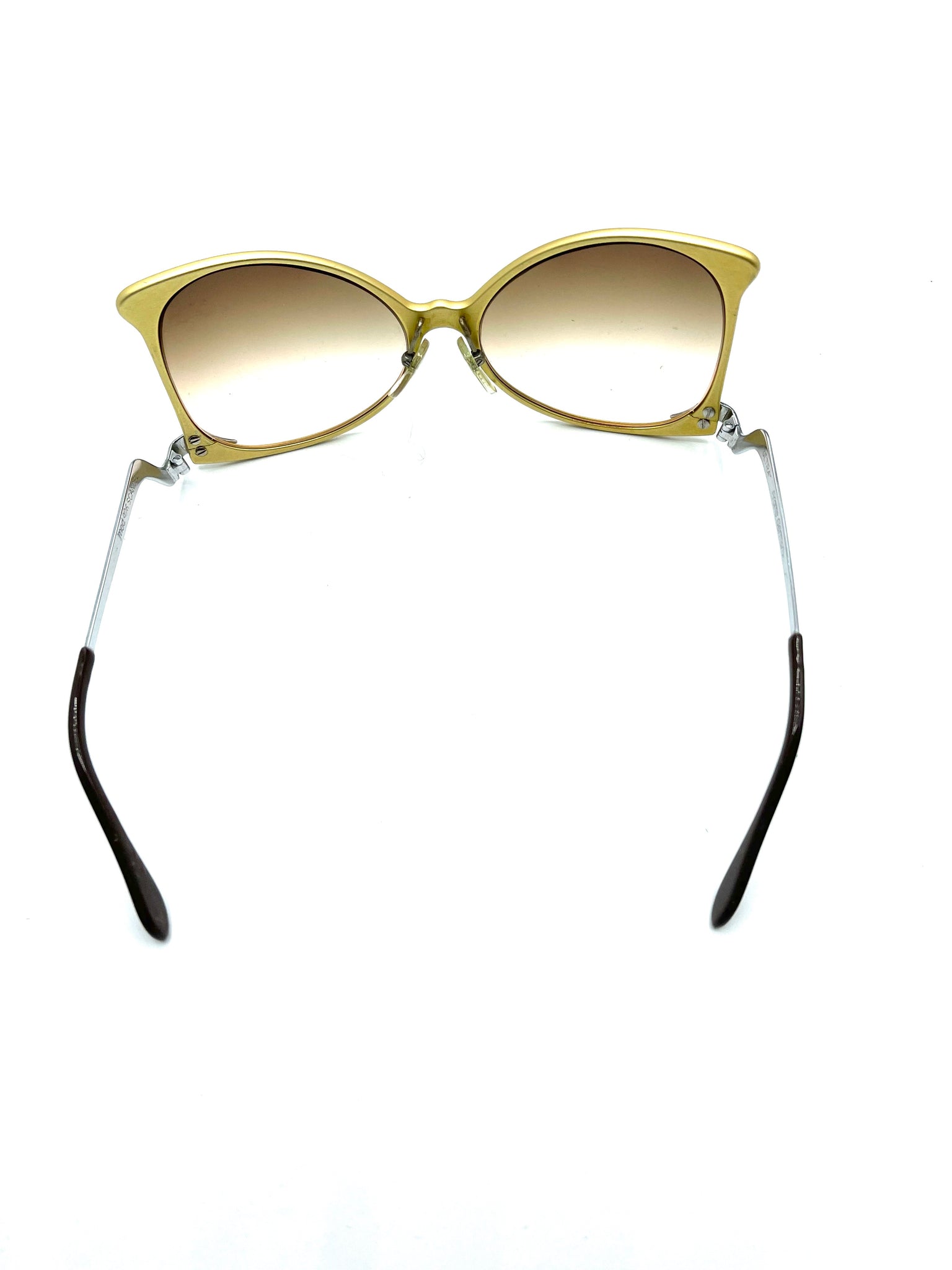  Ultra 70s Gold Butterfly Sunglasses BACK 4 of 5