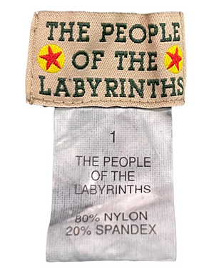 The People of the Labyrinths Green tie dye Jersey Tank Dress