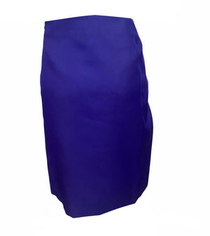 Celine Contemporary Blue Skirt Suit  Ensemble SKIRT 3 of 5