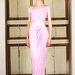 Giambattista Valli Resort 2011 Lavender Pink Jersey Goddess Gown, ad
