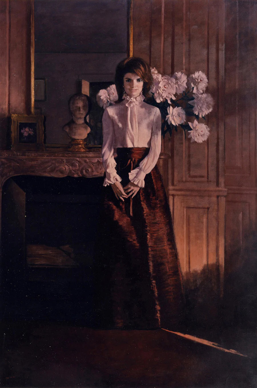 Jackie Kennedy White House portrait