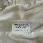 Vivienne Westwood Late 1990s/Early Y2K Wool Gabardine Double Breasted Pant Suit, tag