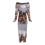 Jean Paul Gaultier S/S 1999 Garden of Eden Mesh Dress, back