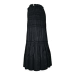 Yves Saint Laurent F/W 2001 Black Cotton Asymmetric Skirt, side 2