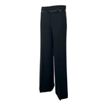 Chanel A/W 2006 Black Crepe Wool Trousers, slight side