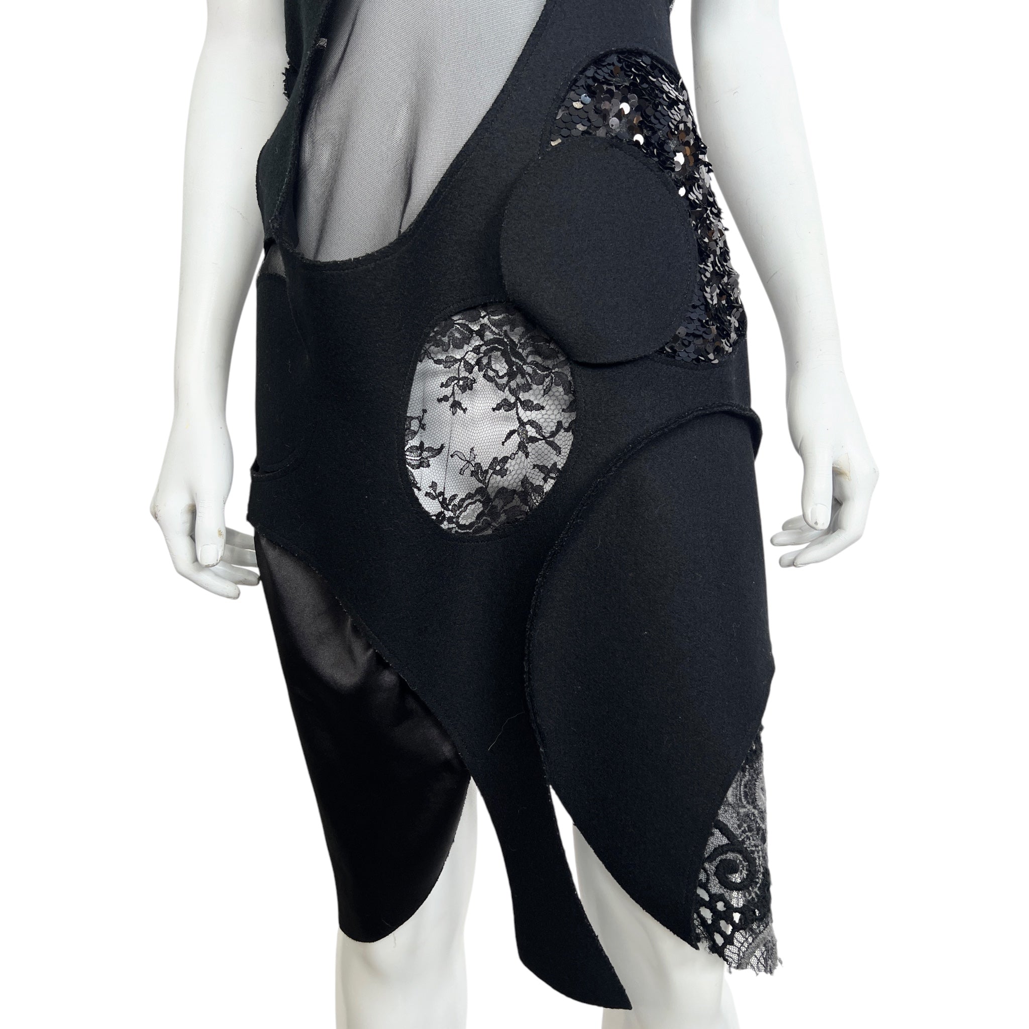 Junya Watanabe F/W 2014  Comme des Garçons Patchwork Dress, lower half