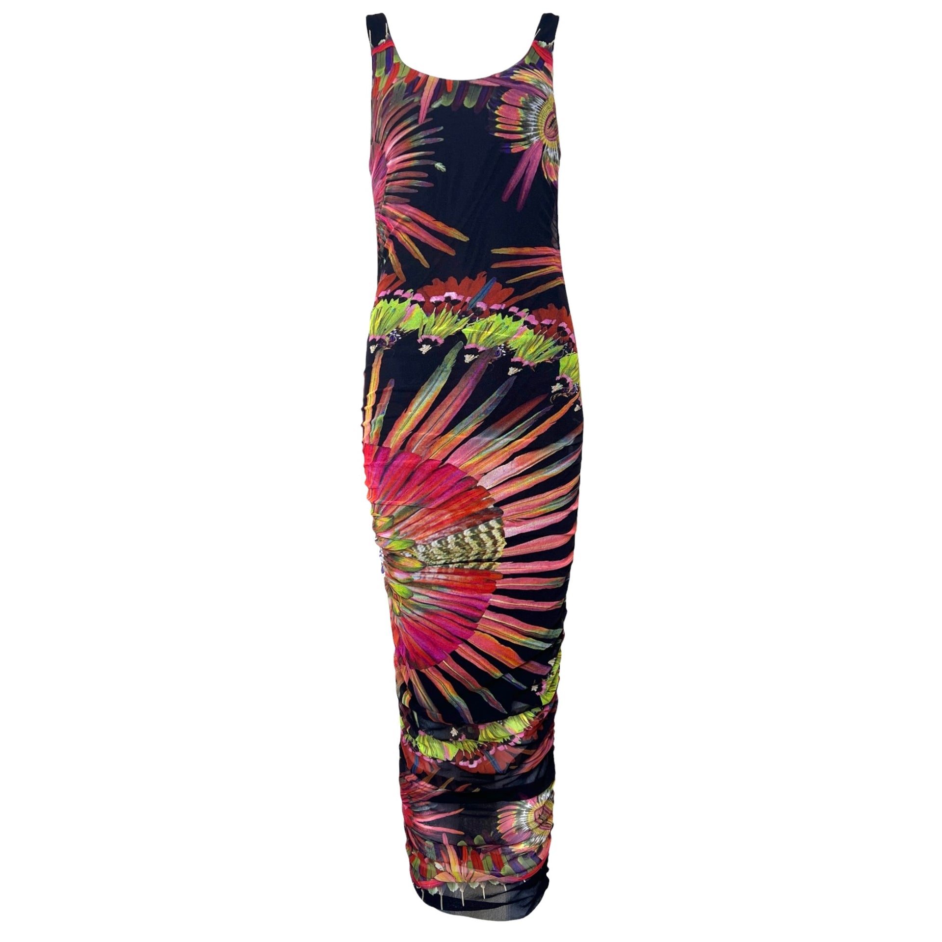 Jean Paul Gaultier Y2K Floral Printed Mesh Maxi Dress – THE WAY WE WORE
