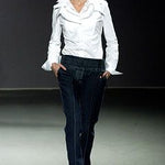 Viktor & Rolf F/W 2003 Rare Multi Collar White Button Up Shirt, runway