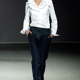 Viktor & Rolf F/W 2003 Rare Multi Collar White Button Up Shirt, runway