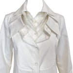 Viktor & Rolf F/W 2003 Rare Multi Collar White Button Up Shirt, collars