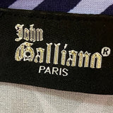 2000s John Galliano Anime-Tattoo Rhinestone Dress, LabelJohn Galliano Y2K Anime Tattoo  Dress with Rhinestones LABEL 6 of 6