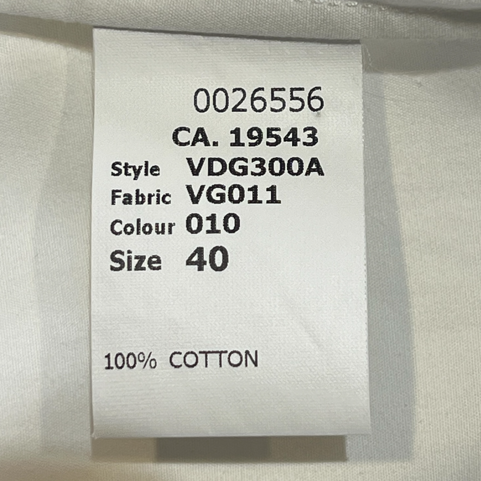 Viktor & Rolf F/W 2003 Rare Multi Collar White Button Up Shirt, tag