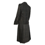 Galanos S/S 1973 Couture Deco Printed Silk Twill Skirt Suit, slight side back