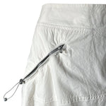 Marithe Francois Girbaud Y2K White Utilitarian Skirt, detail