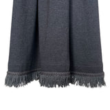 Yves Saint Laurent Rive Gauche F/W 1977 'Les Chinoises' Grey Wool Coat, hem