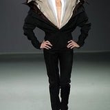 Viktor & Rolf F/W 2003 Rare Multi Collar White Button Up Shirt, runway 3