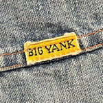 1970s Big Yank Double Zipper Well Faded Bell Bottom Jeans LABEL 5 of 5