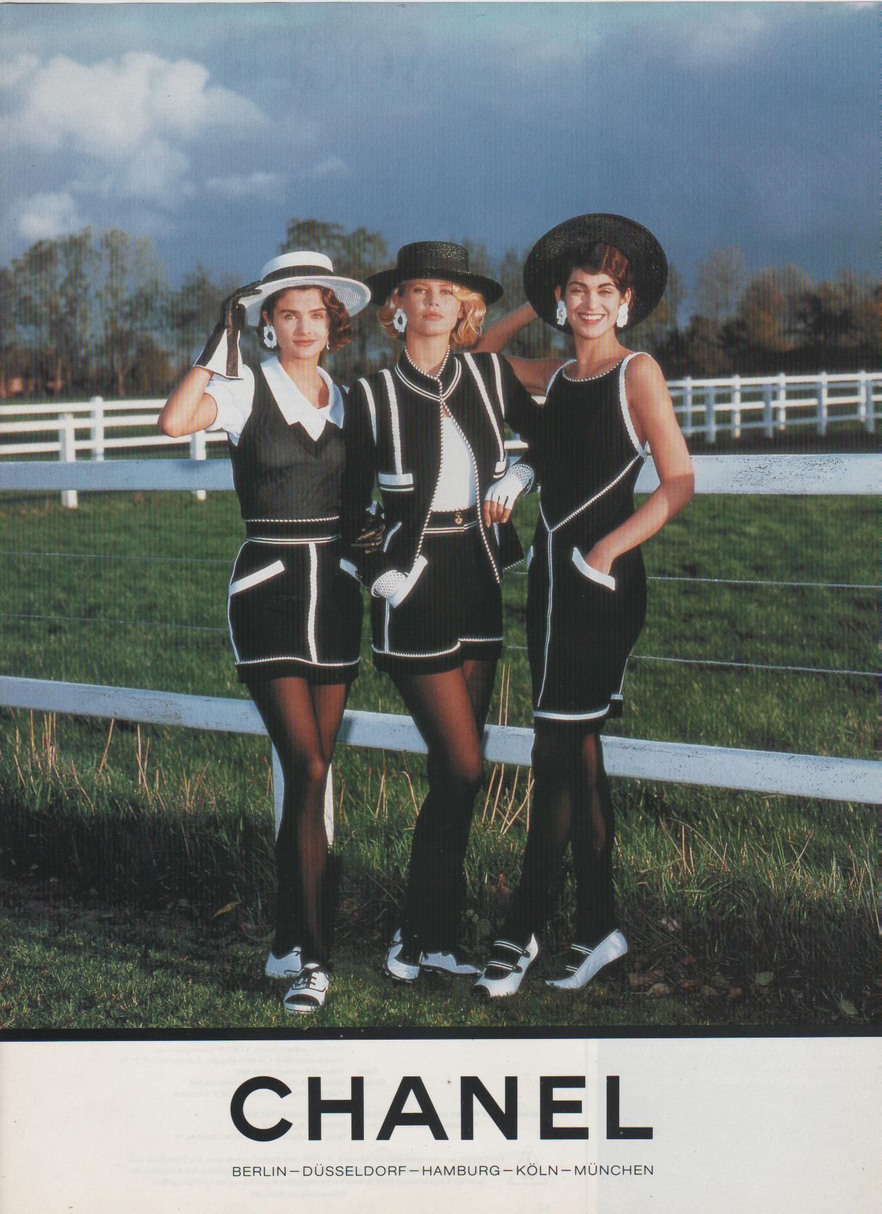 Chanel Spring/Summer 1991 Campaign