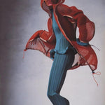 Similar style worn by Shalom Harlow, photographed by the great Irving Penn for Vogue, 1997.