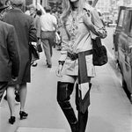 Yves Saint Laurent  1968 Saharienne Ivory Safari Mini Dress, Original and Rare, Betty Catroux