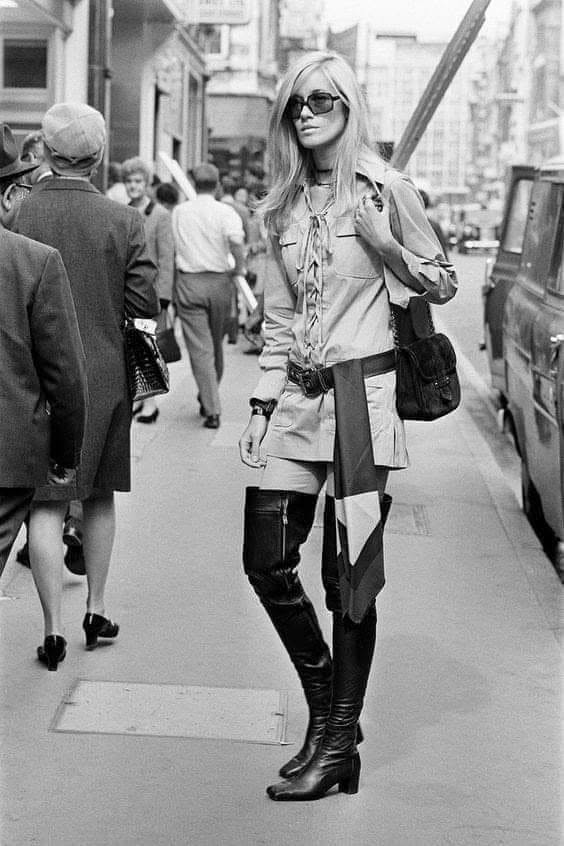 Yves Saint Laurent  1968 Saharienne Ivory Safari Mini Dress, Original and Rare, Betty Catroux