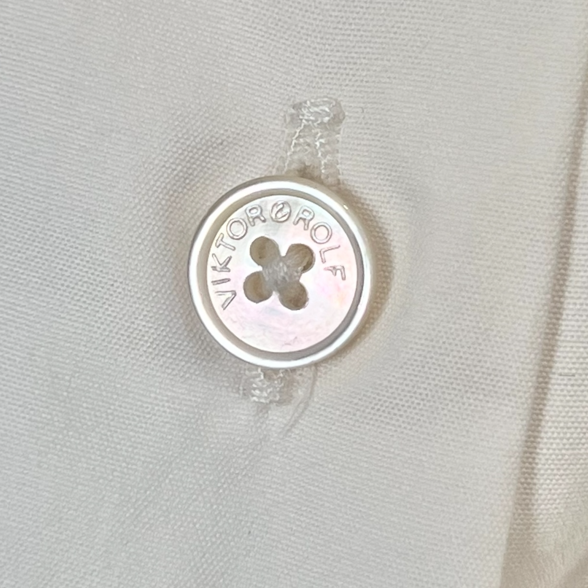 Viktor & Rolf F/W 2003 Rare Multi Collar White Button Up Shirt, button