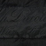  Ch. Drecoll Early 1920's Black Silk Chiffon Pleated Cape LABEL 6/6