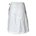 Marithe Francois Girbaud Y2K White Utilitarian Skirt, back