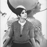 Mickey Belveger in Marc Bohan for Dior, photo by Hiro, Harper's Bazaar UK, March 1962 8/8