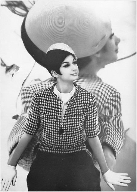 Mickey Belveger in Marc Bohan for Dior, photo by Hiro, Harper's Bazaar UK, March 1962 8/8