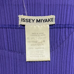 Issey Miyake Spring Summer 1991 Purple Shift Dress, label