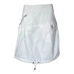 Marithe Francois Girbaud Y2K White Utilitarian Skirt