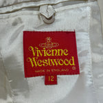 Vivienne Westwood Late 1990s/Early Y2K Wool Gabardine Double Breasted Pant Suit, label