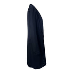 Karl Lagerfeld Late 1980s Black Tuxedo Coat Dress, side 2