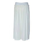 Comme de Garçons 2001 Pleated 2-Tone Knit Jersey Skirt, back