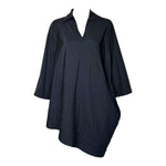 Junya Watanabe for Comme des Garçon 1999 Black Taffeta Trapeze Top or Mini