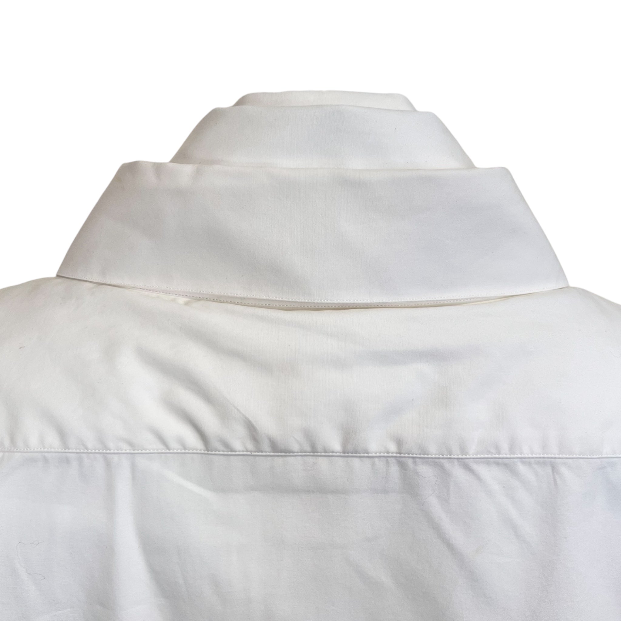 Viktor & Rolf F/W 2003 Rare Multi Collar White Button Up Shirt, collar back