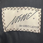 Irene by Greg Lavoi Black Ballgown Skirt with Train, label