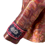 Yohji Yahmamoto F/W 2000 Copper Paisley Silk Brocade Jacket, cuff