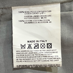 Maison Martin Margiela A/W 2004 Chesterfield Sofa Trompe L'Oiel Leather Tank, tag 2