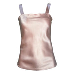 Galanos Early 1980's Pink Silk Three Piece Skirt Suit Evening Ensemble, camisole