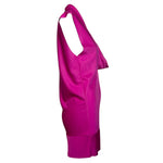 Balenciaga 2008 Hot Pink Neoprene Dress, side