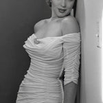 Marilyn Monroe in Ceil Chapman, photographed by Philippe Halsman for LIFE Magazine cover, 1952