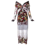 Jean Paul Gaultier S/S 1999 Garden of Eden Mesh Dress